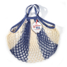 Net shopping bag with small handle