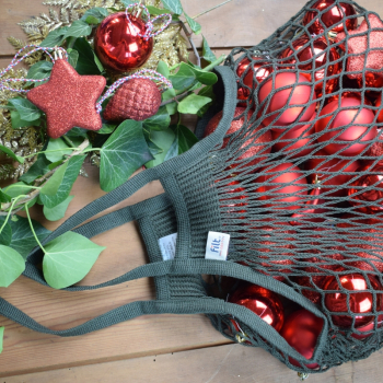 Filet à provisions grandes poignées