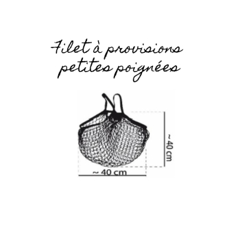Filet à provisions petites poignées