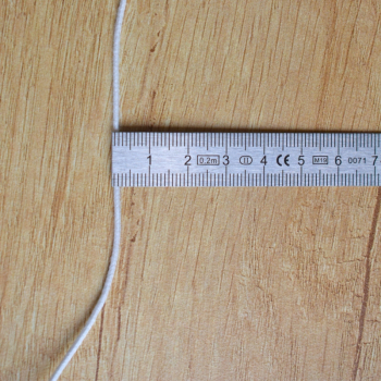 Cotton wick ("armée") 6 for candle