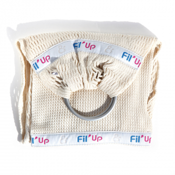 Echarpe de portage - Sling by Fil'Up - Ecru biologique